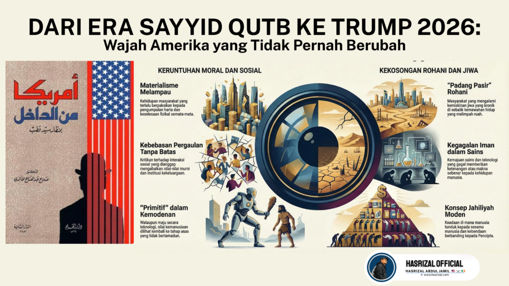 Dari Era Sayyid Qutb ke Trump 2026: Wajah Amerika yang Tidak Pernah Berubah
